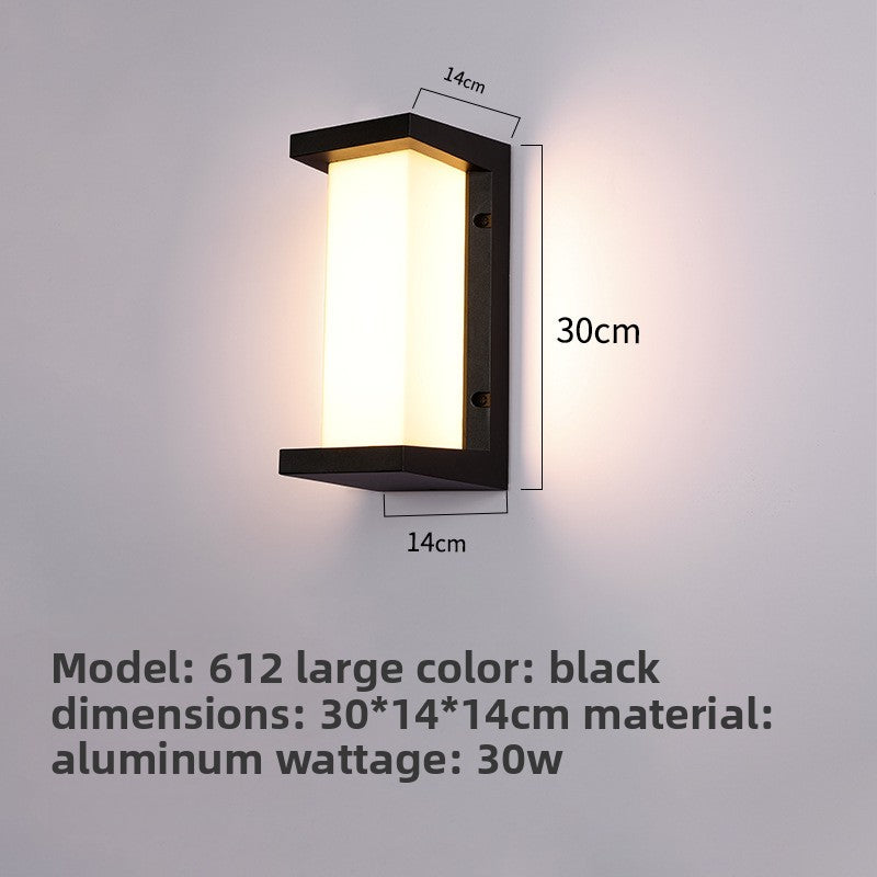 Moisture-proof LED outdoor waterproof wall lamp