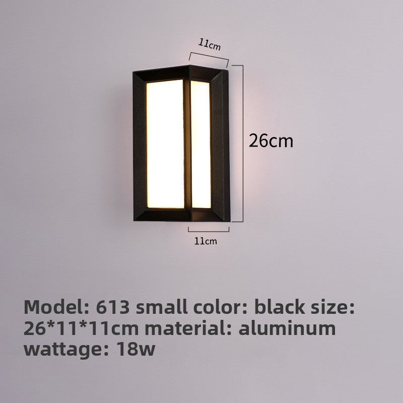 Moisture-proof LED outdoor waterproof wall lamp