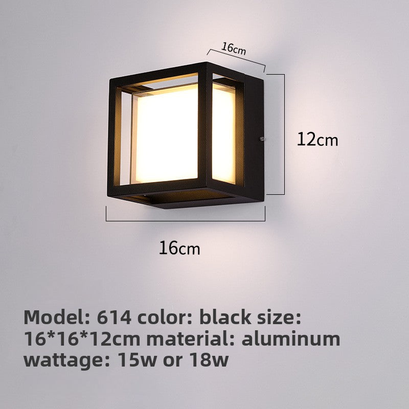 Moisture-proof LED outdoor waterproof wall lamp