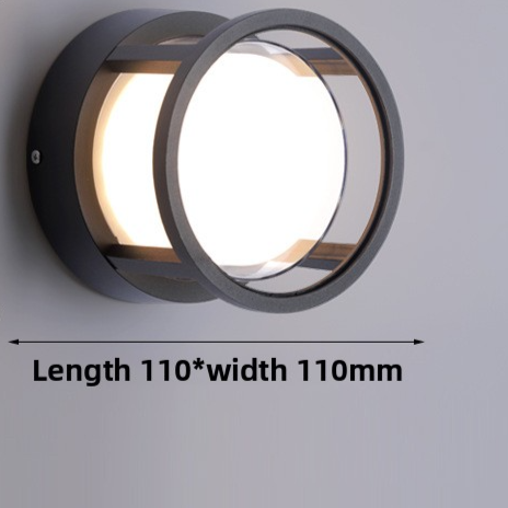 Moisture-proof LED outdoor waterproof wall lamp