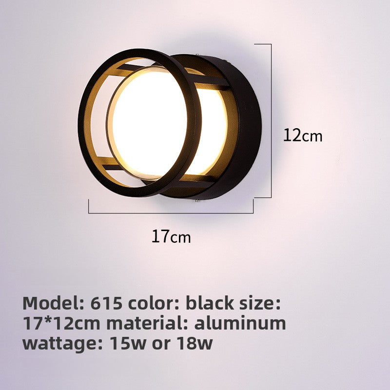 Moisture-proof LED outdoor waterproof wall lamp