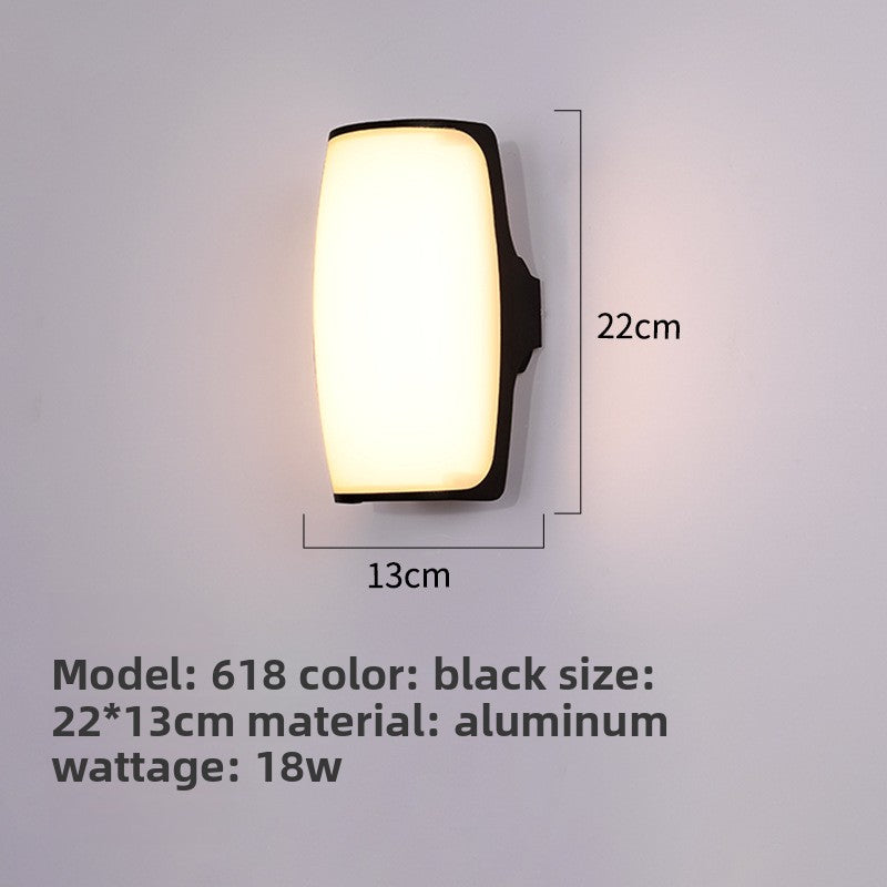 Moisture-proof LED outdoor waterproof wall lamp