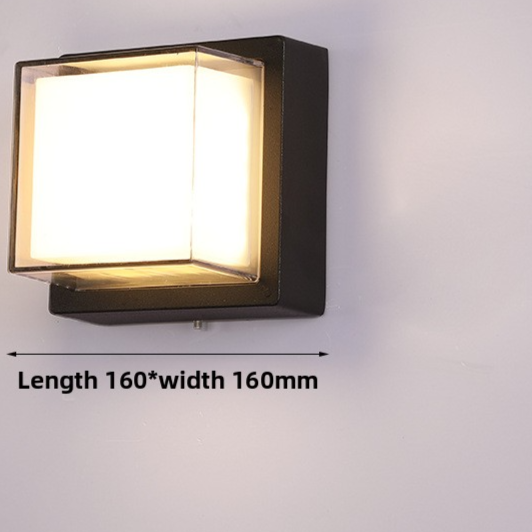 Moisture-proof LED outdoor waterproof wall lamp