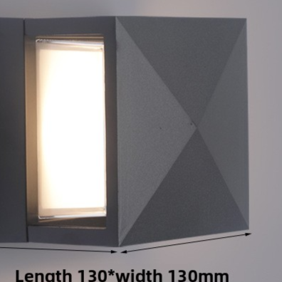 Moisture-proof LED outdoor waterproof wall lamp