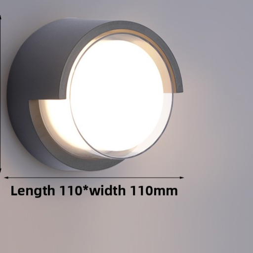 Moisture-proof LED outdoor waterproof wall lamp