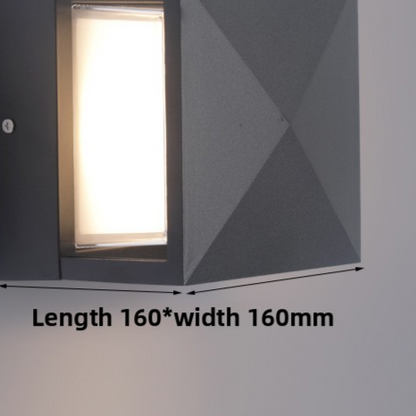 Moisture-proof LED outdoor waterproof wall lamp