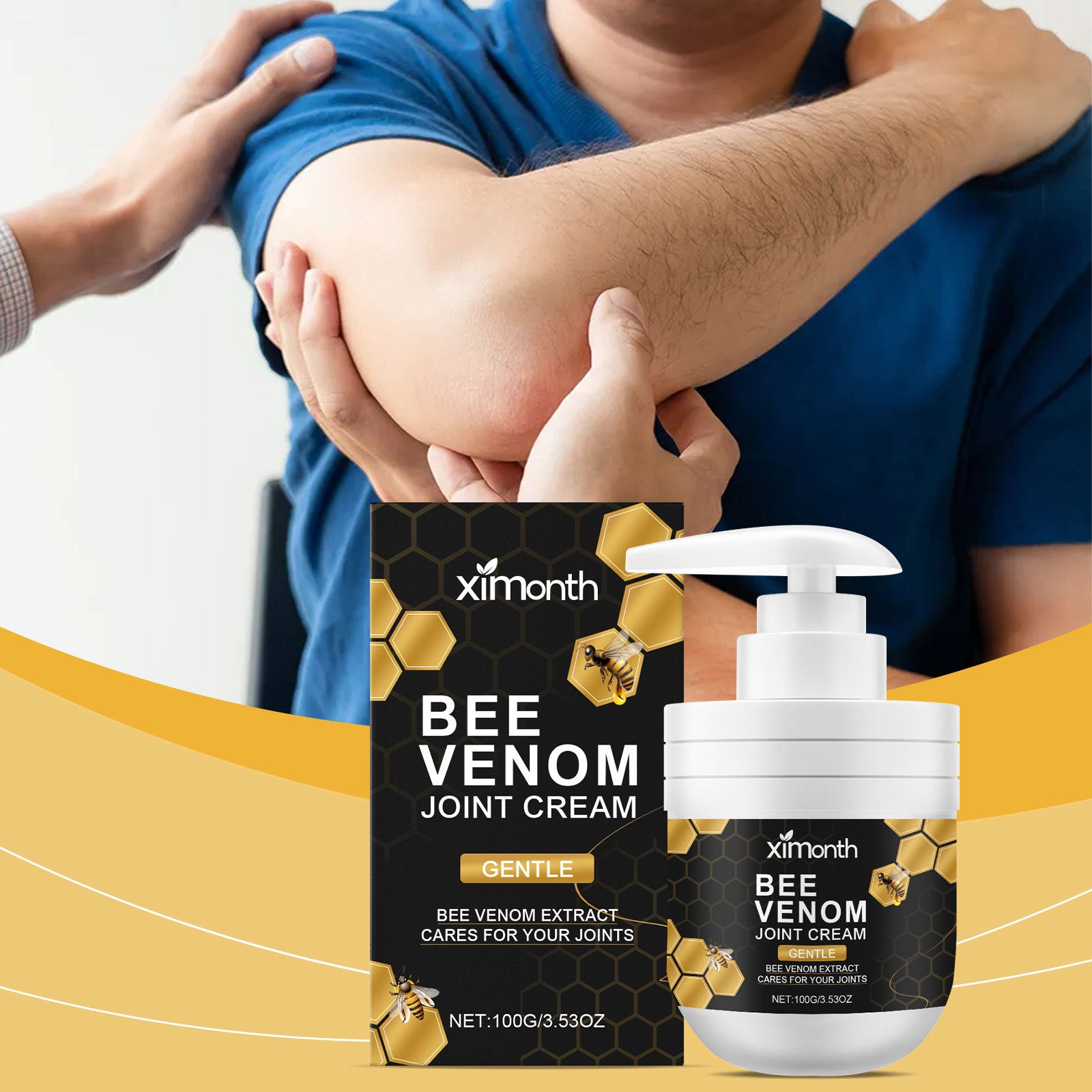 Moisturizing and Soothing Joint Massage Cream