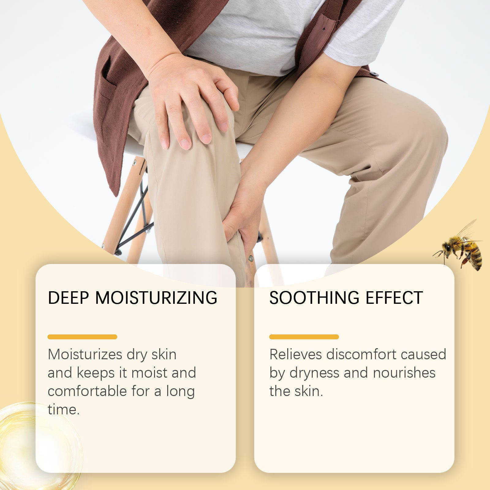 Moisturizing and Soothing Joint Massage Cream