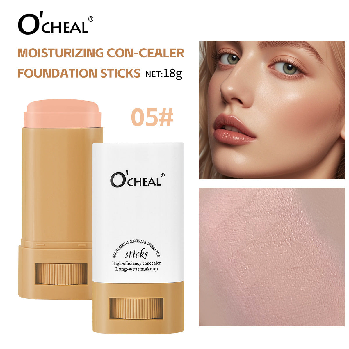 Moisturizing Concealer Foundation Stick
