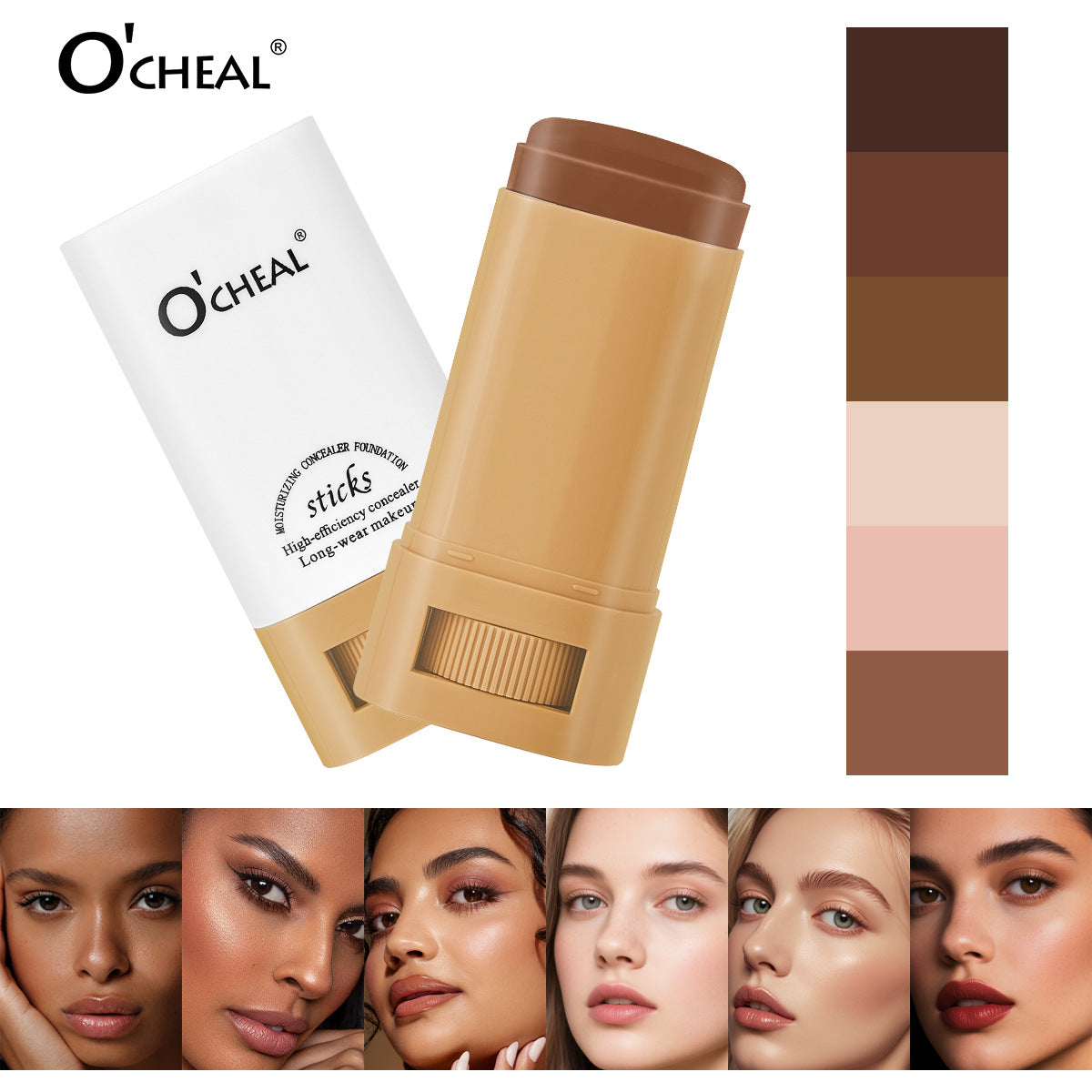 Moisturizing Concealer Foundation Stick