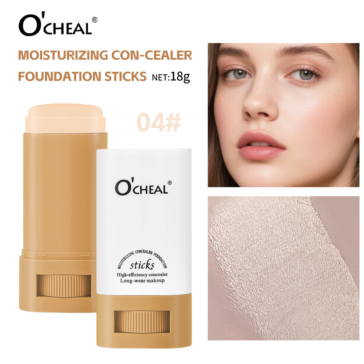 Moisturizing Concealer Foundation Stick