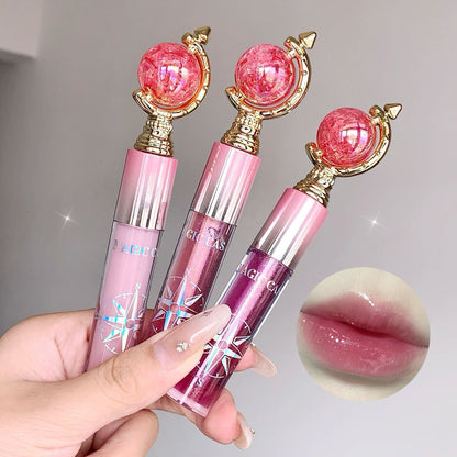 Moisturizing diamond lip gloss