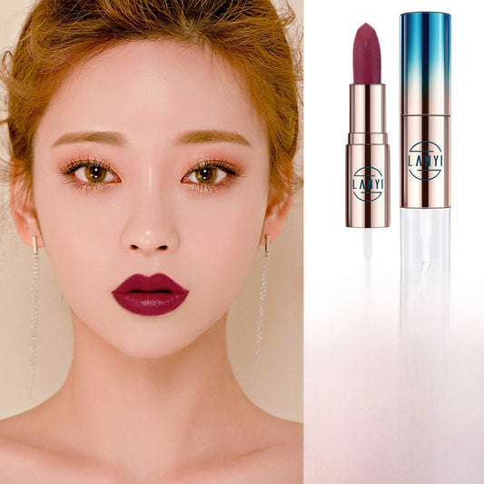 Moisturizing Long-Lasting Lipstick with Lip Liquid