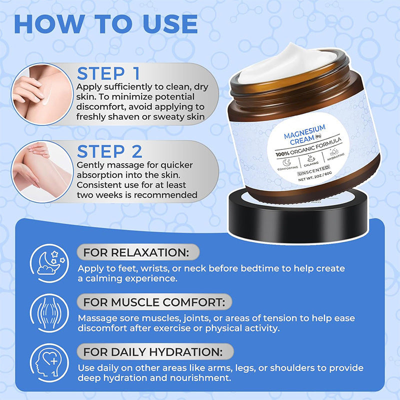 Moisturizing Magnesium Cream