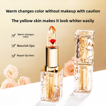 Moisturizing, Moisturizing, Warm-Changing, Transparent Jelly Lipstick