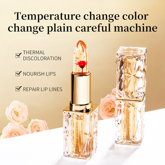 Moisturizing, Moisturizing, Warm-Changing, Transparent Jelly Lipstick