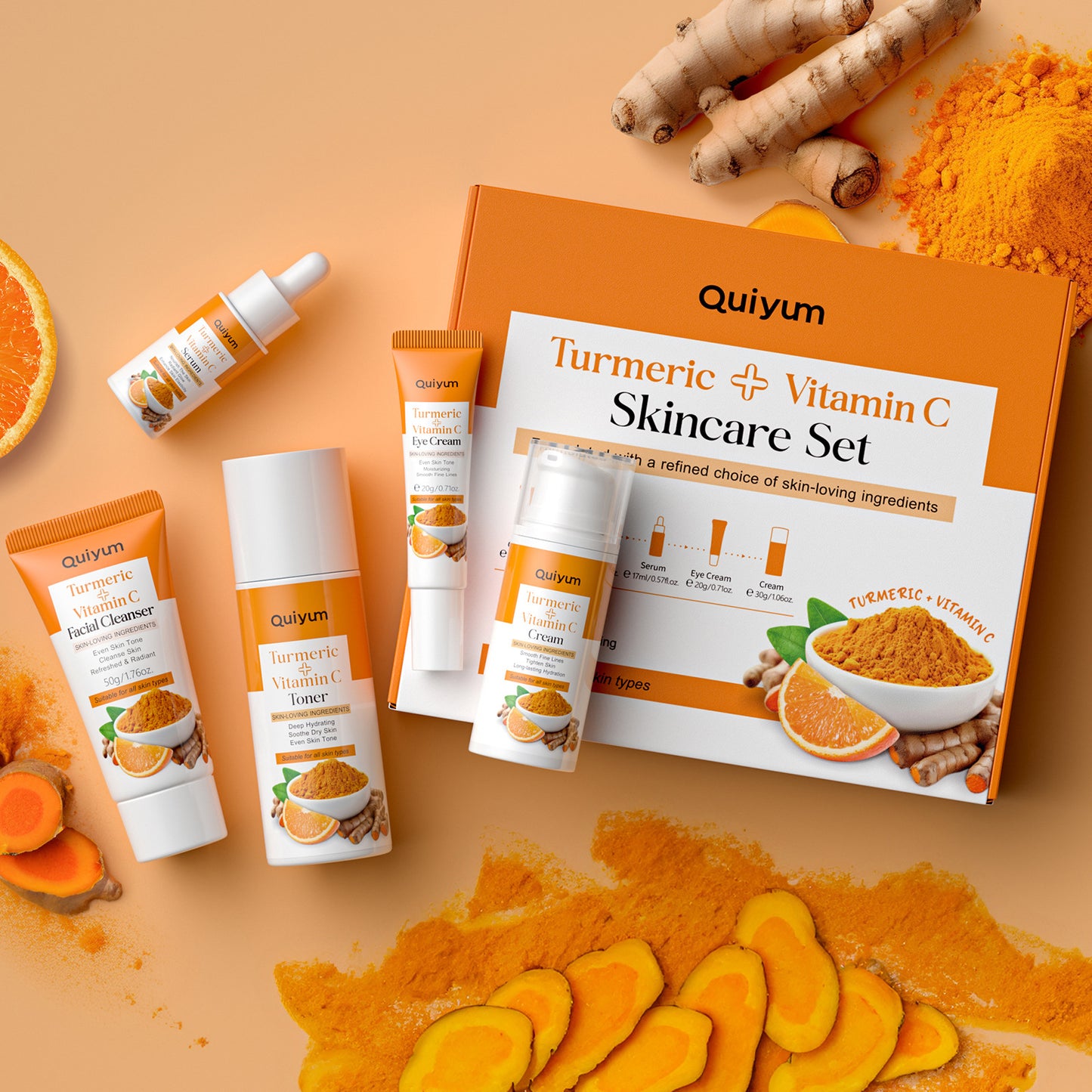 Moisturizing Skin Care Set Complete Cosmetics Set