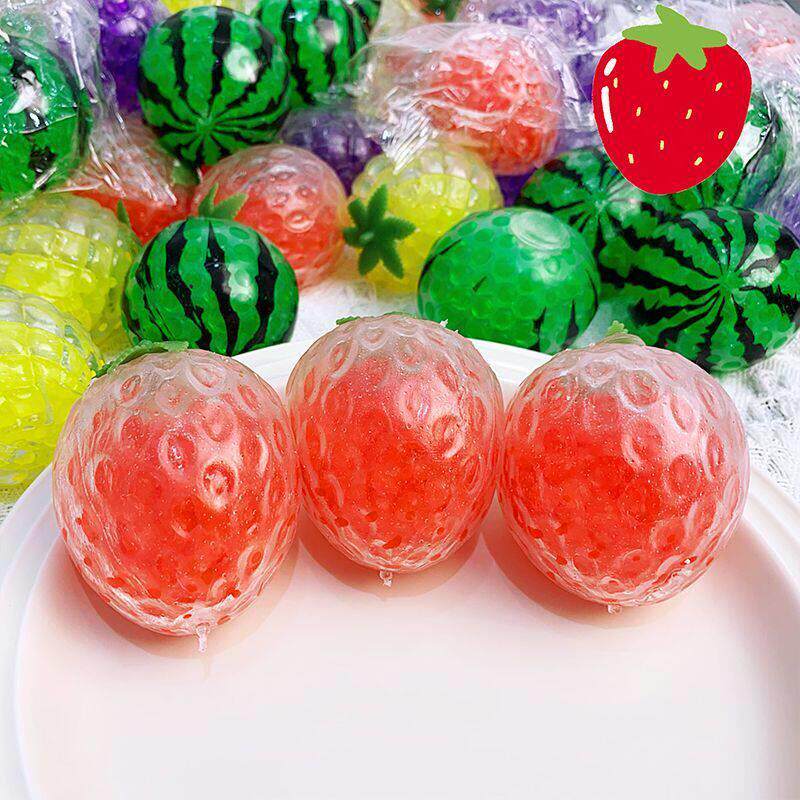 Moldable Fruit Squeeze Stress Relief Toy