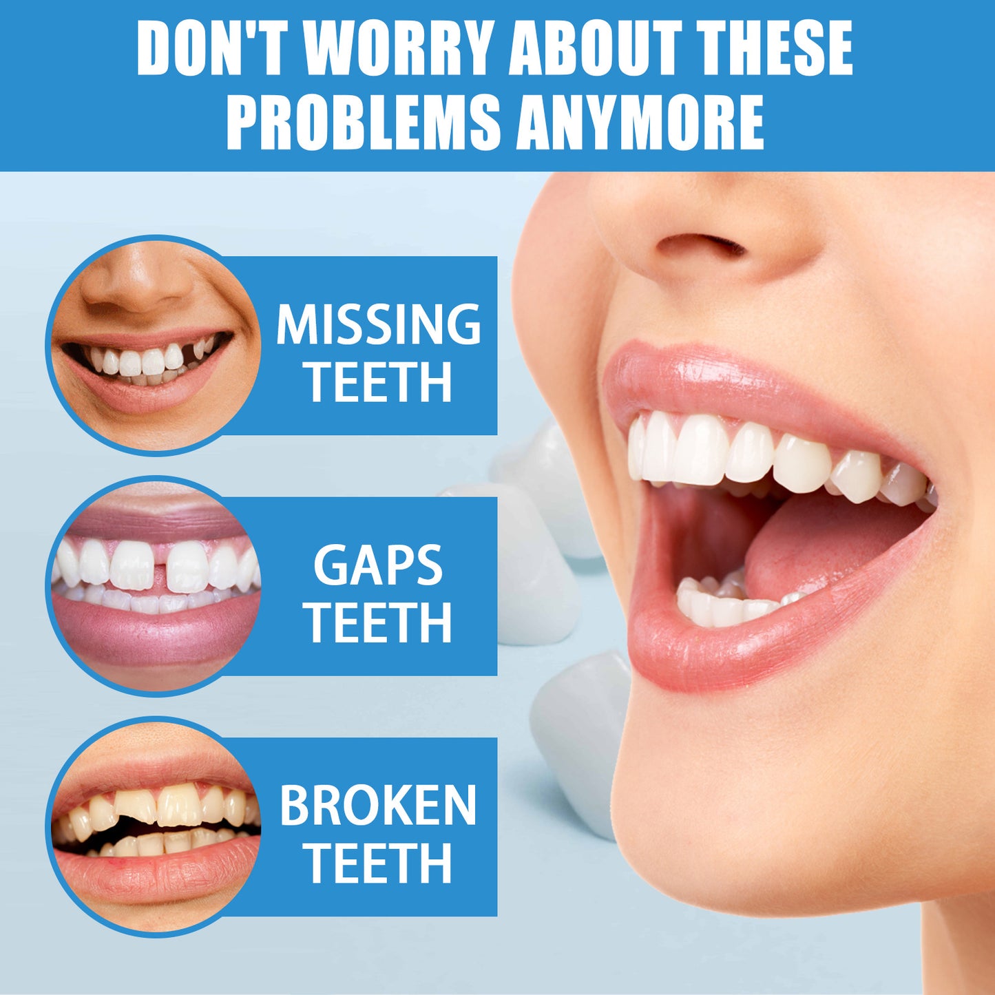 Moldable Temporary Dental Repair Gum