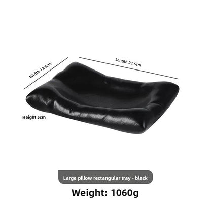 Molecular gastronomy pillow plate
