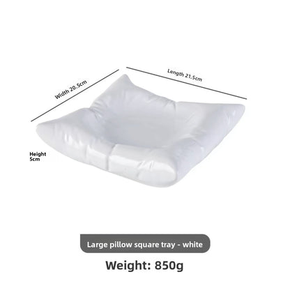 Molecular gastronomy pillow plate
