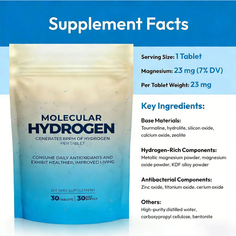 Molecular Hydrogen Water Tablets
