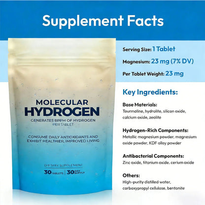 Molecular Hydrogen Water Tablets