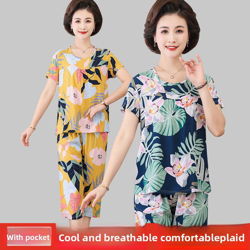 Mom Pajamas Spring and Autumn