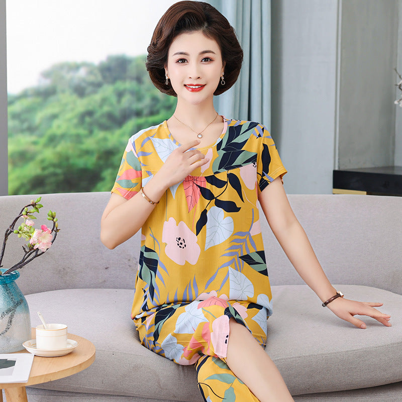 Mom Pajamas Spring and Autumn