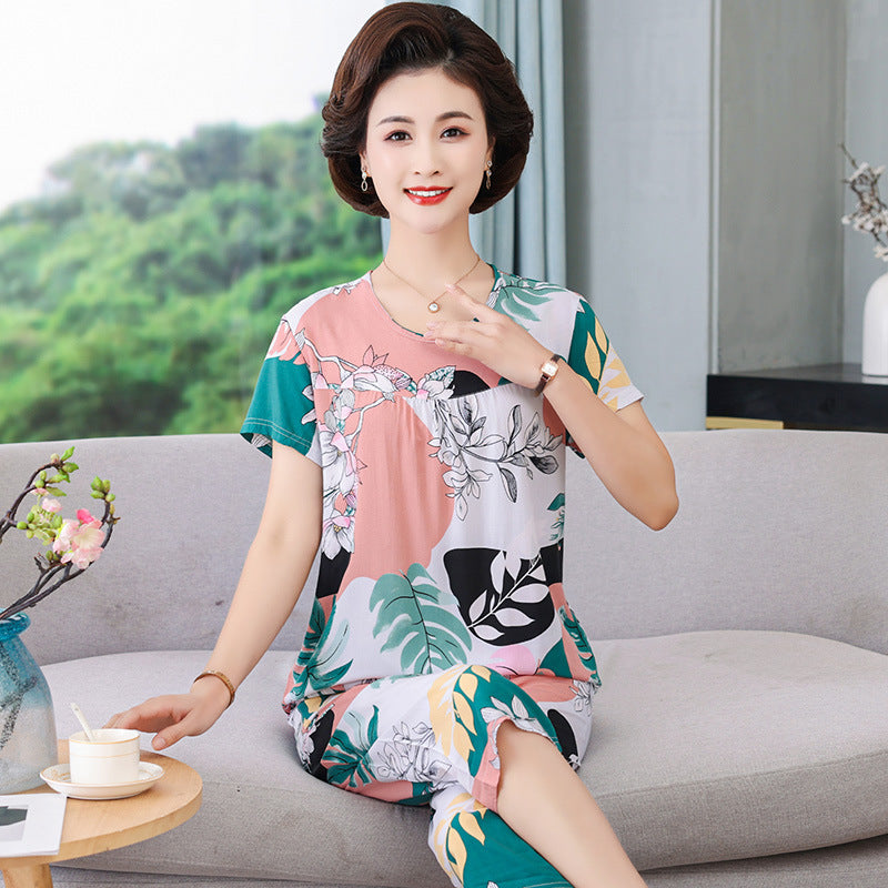 Mom Pajamas Spring and Autumn