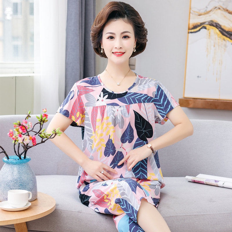 Mom Pajamas Spring and Autumn