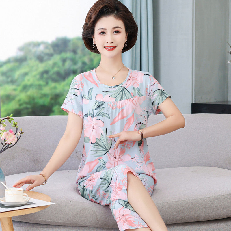 Mom Pajamas Spring and Autumn