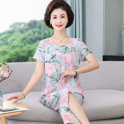 Mom Pajamas Spring and Autumn