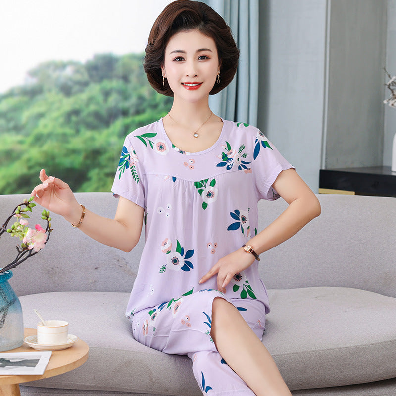 Mom Pajamas Spring and Autumn