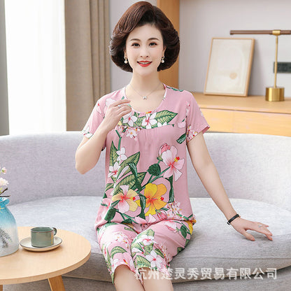 Mom Pajamas Spring and Autumn