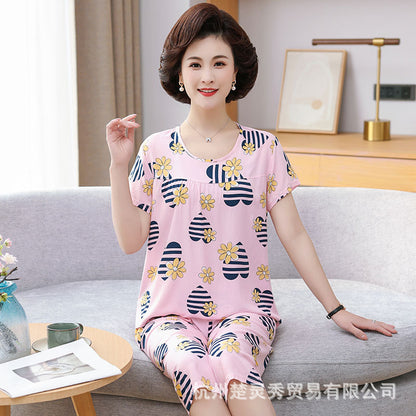 Mom Pajamas Spring and Autumn