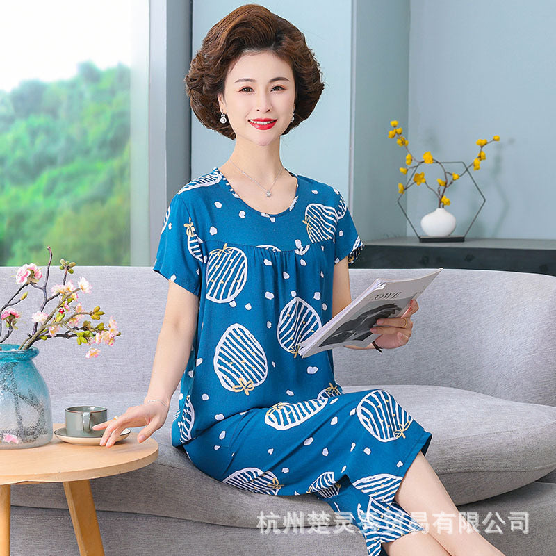 Mom Pajamas Spring and Autumn