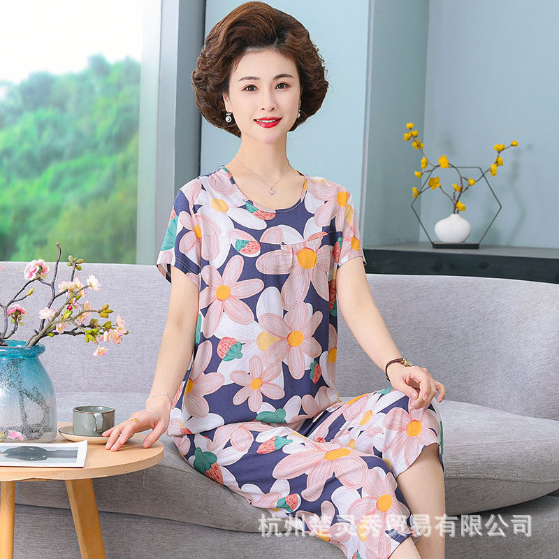 Mom Pajamas Spring and Autumn