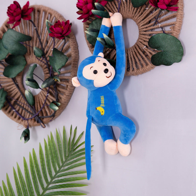 Monkey Car-Mounted Plush Doll
