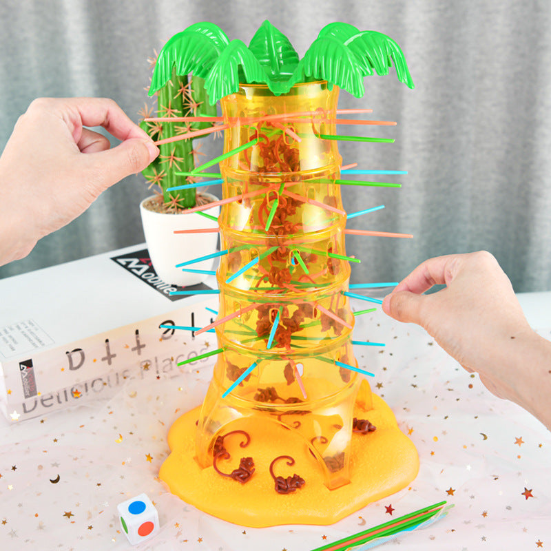 Monkey Climbing Tree Interactive Educational Toy