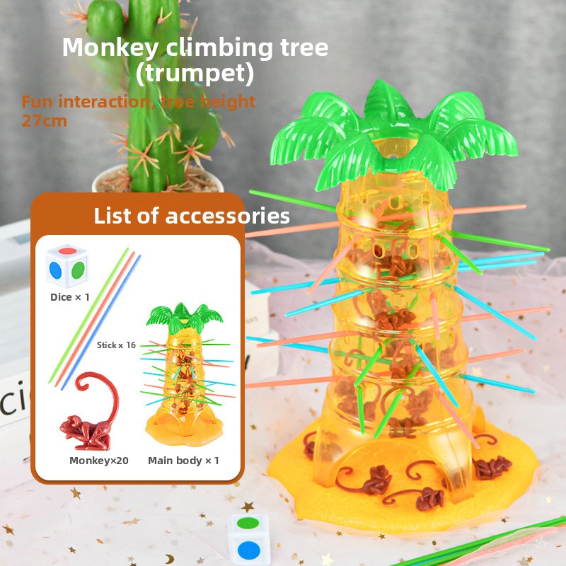 Monkey Climbing Tree Interactive Educational Toy