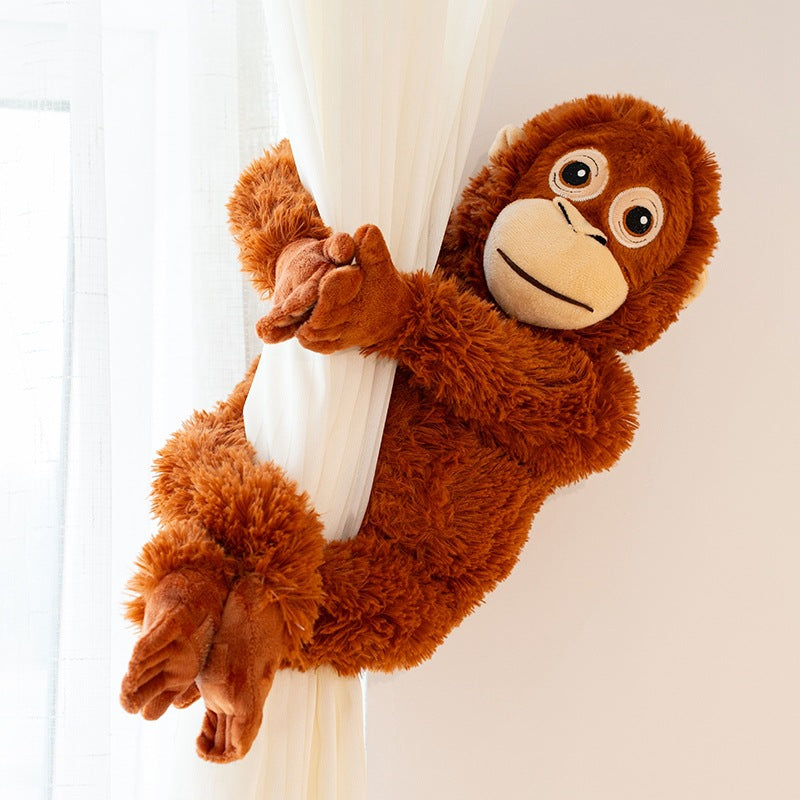 Monkey plush backpack