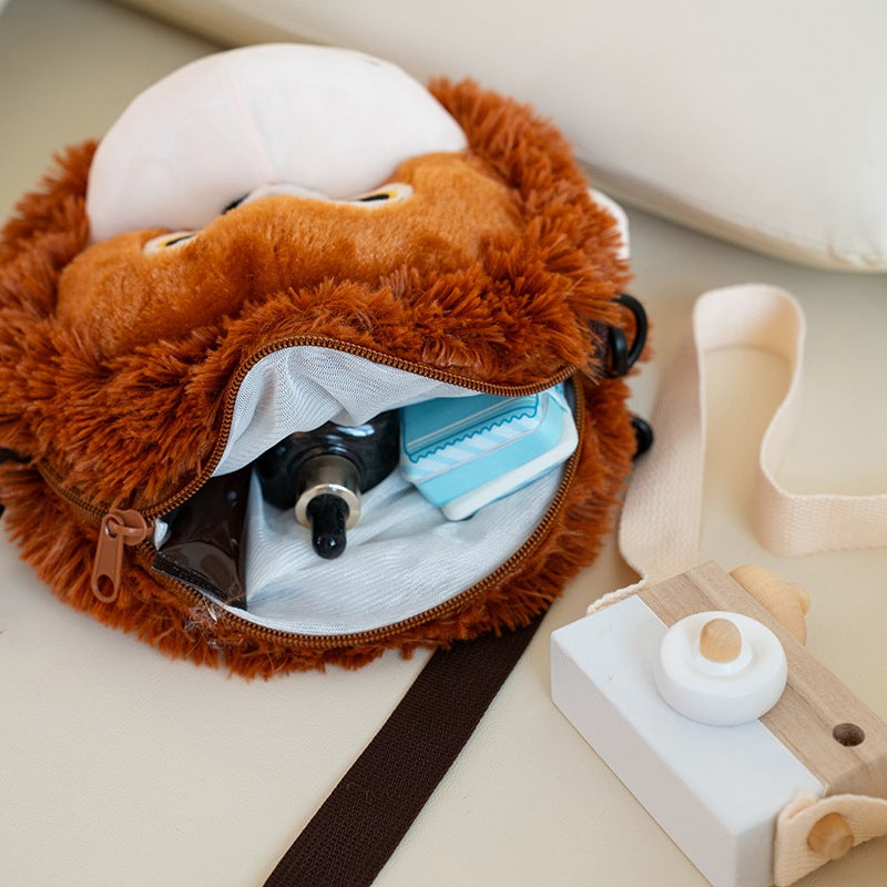 Monkey plush backpack