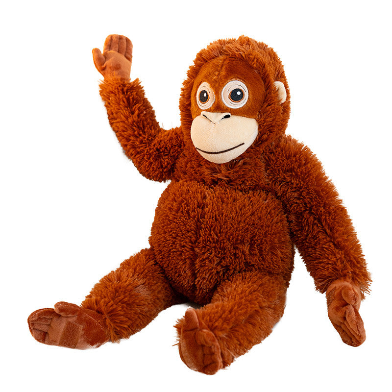 Monkey plush backpack