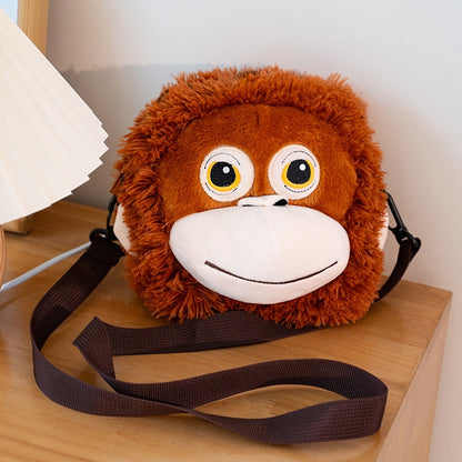 Monkey plush backpack