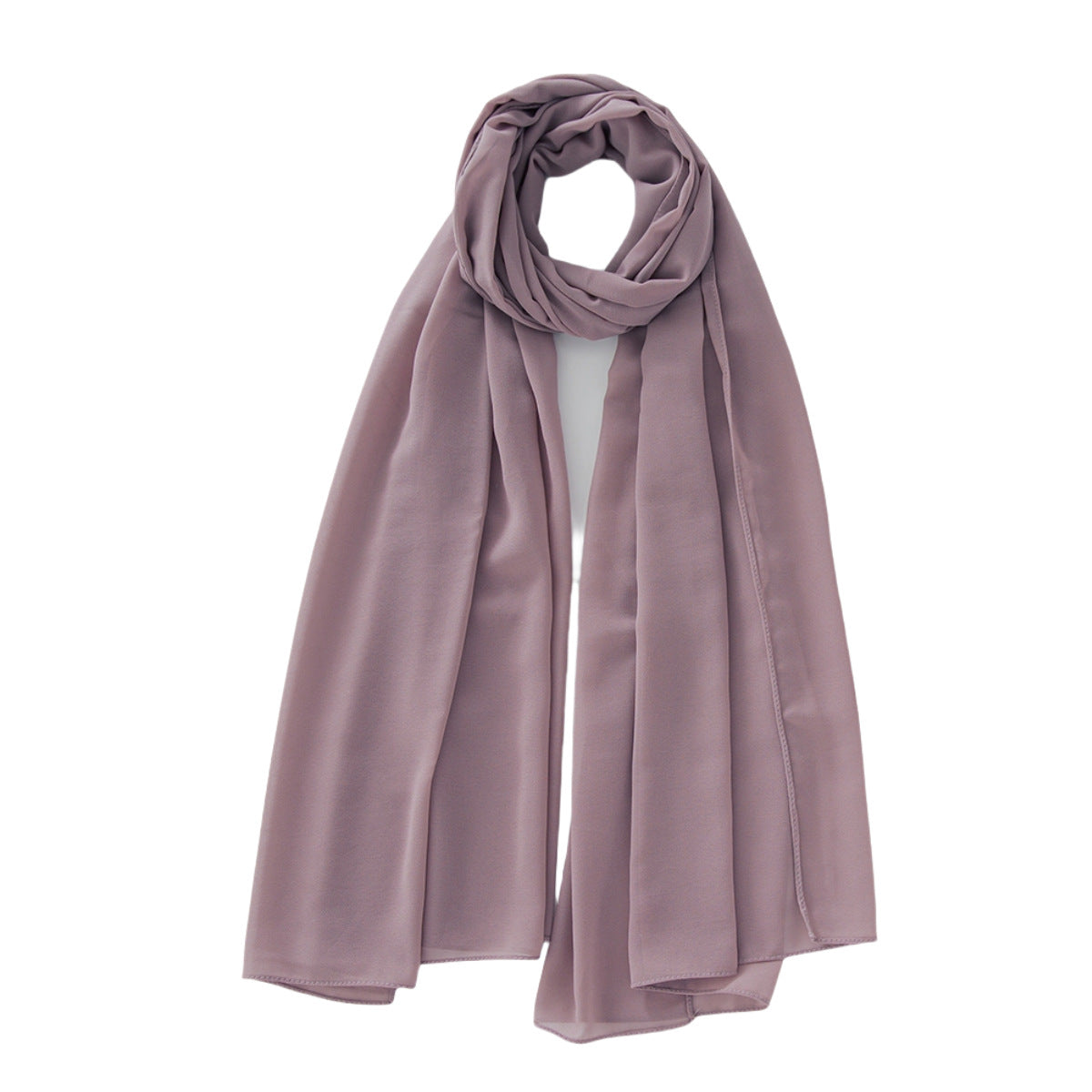 Monochrome Pearl Chiffon Bubble Scarf