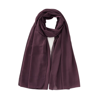Monochrome Pearl Chiffon Bubble Scarf