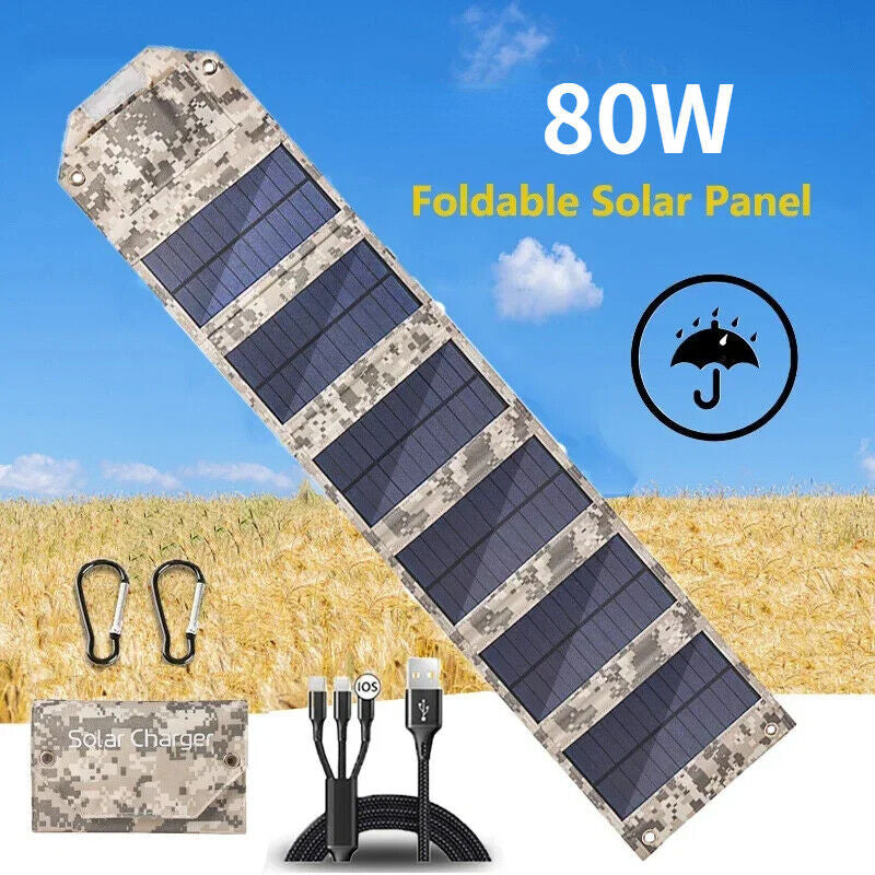 Monocrystalline 80W Solar Panel
