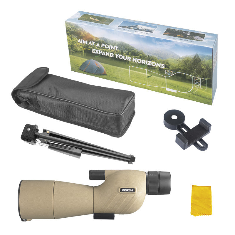 Monocular Telescope 25-75x60 Zoom with Large Aperture