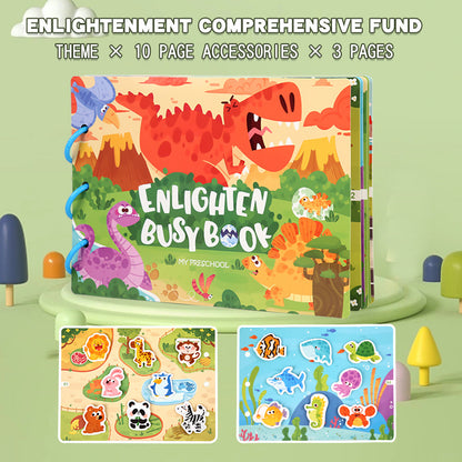 Montessori Busy Book for Early Learning